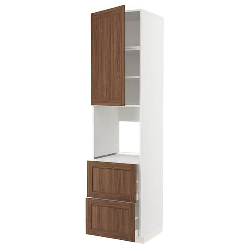 METOD / MAXIMERA - High cabinet f oven+door/2 drawers