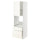 METOD / MAXIMERA - METOD / MAXIMERA High cabinet f oven+door/2 drawers, white/Vallstena white, 60x60x200 cm