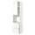 METOD / MAXIMERA - METOD / MAXIMERA High cabinet f oven+door/2 drawers, white/Vallstena white, 60x60x240 cm