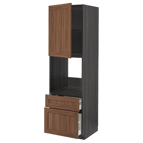 METOD / MAXIMERA - High cabinet f oven+door/2 drawers - best price from Maltashopper.com 29476728
