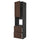 METOD / MAXIMERA high cabinet f oven+door/2 drawers, black/Sinarp brown, 60x60x240 cm