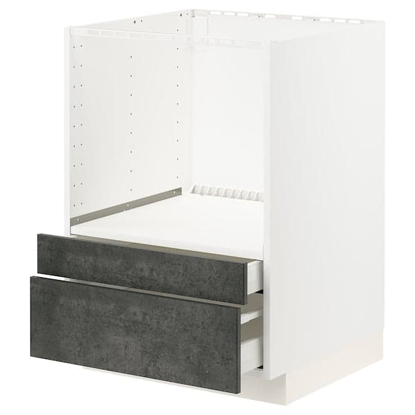 Ikea METOD / MAXIMERA - Mobile per microonde combi/cassetti , 60x60 cm