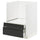 METOD / MAXIMERA - Base cabinet f combi micro/drawers, white/Upplöv matt anthracite , 60x60 cm