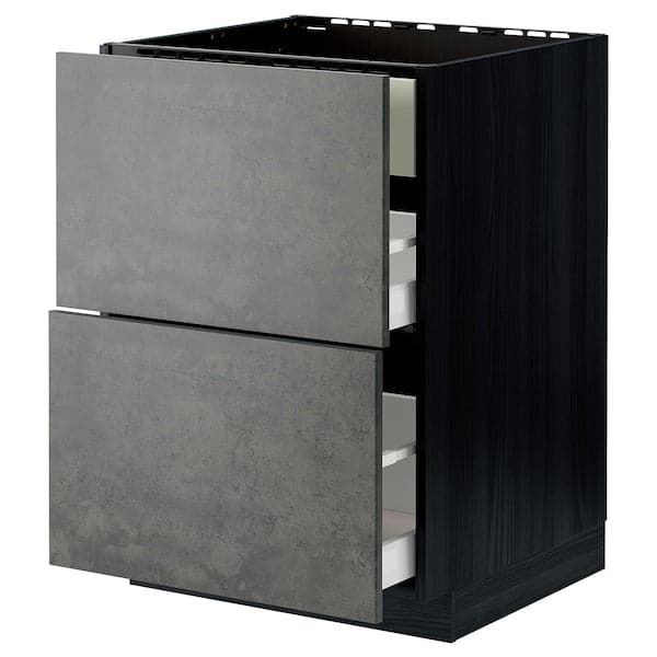 Ikea METOD / MAXIMERA - Mobile piano cott/cappa int/casset , 60x60 cm