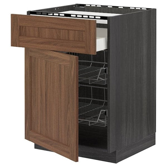 Ikea METOD / MAXIMERA - Base cab f hob/drawer/2 wire bskts