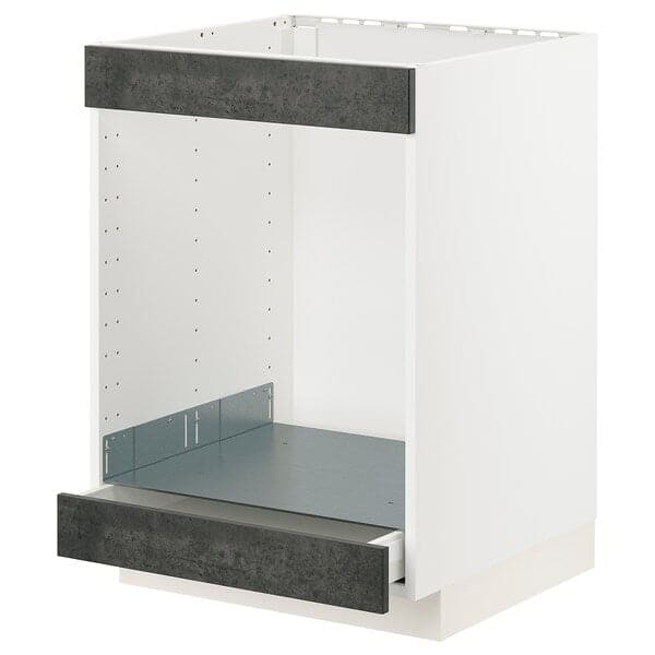 METOD / MAXIMERA - Hob unit + oven/drawer , 60x60 cm - best price from Maltashopper.com 49415201
