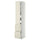 METOD / MAXIMERA - Hi cab w shlvs/4 drawers/dr/2 frnts, white/Bodbyn off-white , 40x60x220 cm