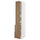 METOD / MAXIMERA - METOD / MAXIMERA Hi cab w shlvs/4 drawers/dr/2 frnts, white/Tistorp brown walnut effect, 40x60x220 cm