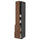 METOD / MAXIMERA - METOD / MAXIMERA Hi cab w shlvs/4 drawers/dr/2 frnts, black Enköping/brown walnut effect, 40x60x220 cm