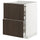 METOD / MAXIMERA bc w pull-out work surface/3drw