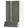 METOD / MAXIMERA wall cabinet w 2 doors/2 drawers, Width: 60.0 cmDepth: 38.6 cmHeight: 100.0 cm