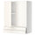 METOD / MAXIMERA wall cabinet w 2 doors/2 drawers, white/Veddinge white, 80x100 cm