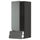 METOD / MAXIMERA wall cabinet with door/2 drawers, Width: 40.0 cmDepth: 39.1 cmHeight: 100.0 cm