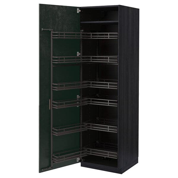 METOD - Tall cabinet with pantry baskets , 60x60x200 cm - best price from Maltashopper.com 39472126