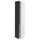 METOD - METOD High cabinet with shelves/2 doors, white/Nickebo matt anthracite, 40x60x220 cm