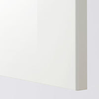 METOD - High cabinet with shelves/2 doors, white/Ringhult white, 40x60x220 cm - best price from Maltashopper.com 79456431