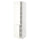 METOD - METOD High cabinet with shelves/2 doors, white/Vallstena white, 60x60x220 cm