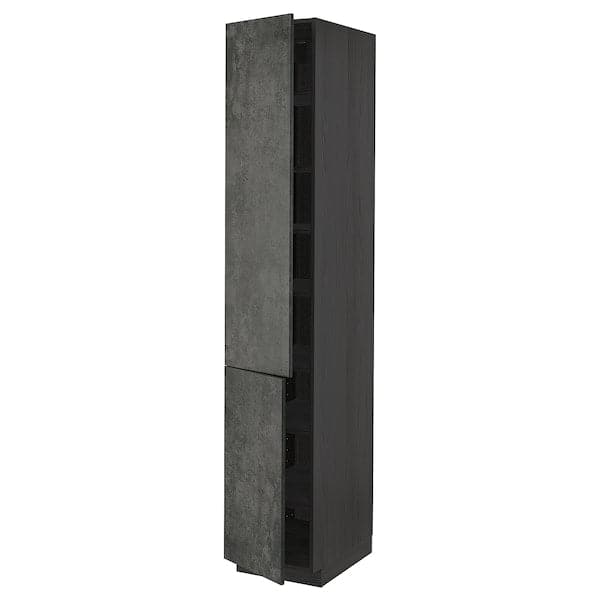 Ikea METOD - Tall cabinet with shelves/2 doors , 40x60x220 cm