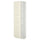 METOD high cabinet with shelves, white/Bodbyn off-white, 60x37x200 cm