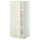 METOD high cabinet with shelves, white/Bodbyn off-white, 60x60x140 cm