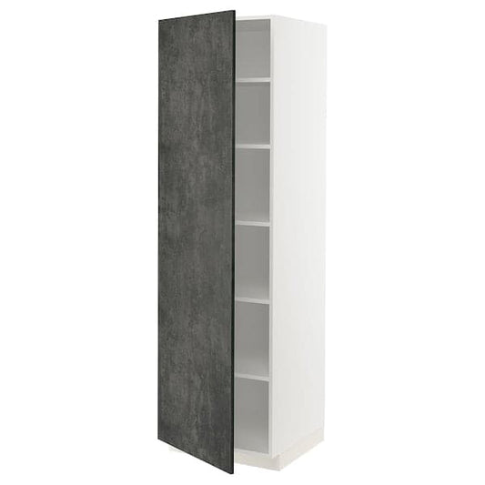 Ikea METOD - Tall cabinet with shelves, 60x60x200 cm