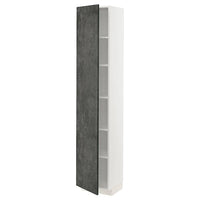 METOD - Tall cabinet with shelves, 40x37x200 cm - best price from Maltashopper.com 79461965