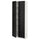 METOD - METOD High cabinet with shelves, white/Lerhyttan black stained, 80x37x200 cm