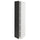 METOD - METOD High cabinet with shelves, white/Nickebo matt anthracite, 40x60x200 cm