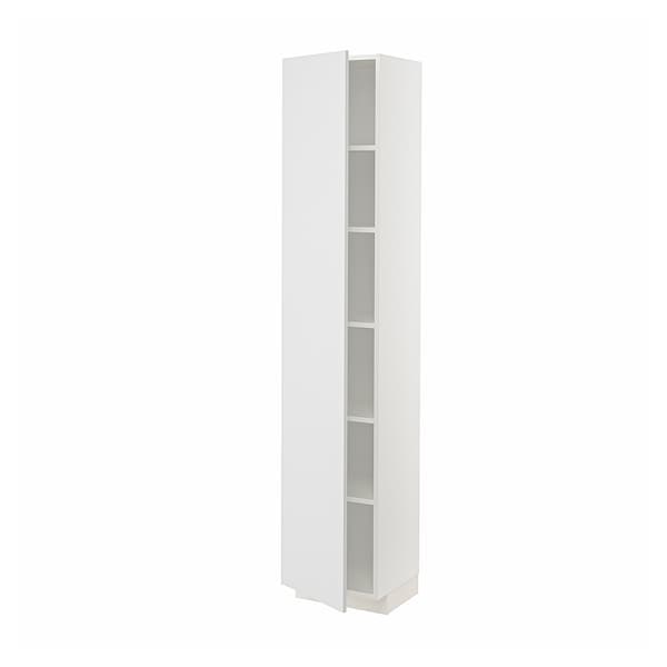 Ikea METOD - High cabinet with shelves, white/Stensund white, 40x37x200 cm