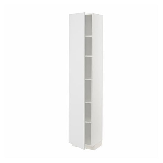 Ikea METOD - High cabinet with shelves, white/Stensund white, 40x37x200 cm