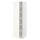 METOD - METOD High cabinet with shelves, white/Vallstena white, 60x60x200 cm