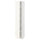 METOD - METOD High cabinet with shelves, white/Vallstena white, 40x37x200 cm