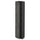 METOD high cabinet with shelves, black/Kalhyttan dark grey concrete effect