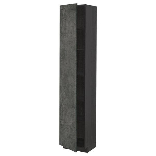 Ikea METOD - Tall cabinet with shelves, 40x37x200 cm