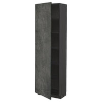 METOD - Tall cabinet with shelves , 60x37x200 cm - best price from Maltashopper.com 19466975