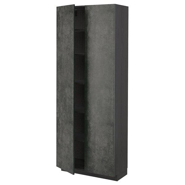Ikea METOD - Tall cabinet with shelves, 80x37x200 cm