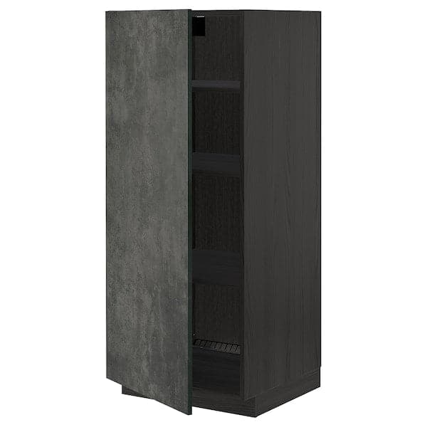 METOD - Tall cabinet with shelves , 60x60x140 cm