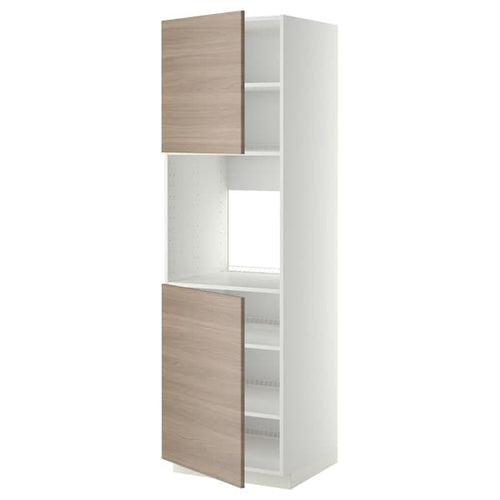 METOD - High oven cabinet, 2 doors/shelves , 60x60x200 cm