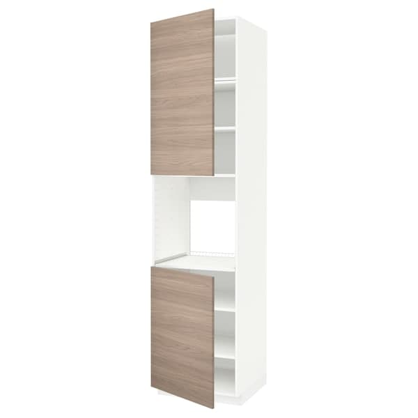 METOD - High oven cabinet, 2 doors/shelves , 60x60x240 cm - best price from Maltashopper.com 59461240