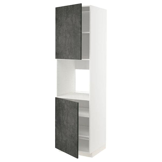 Ikea METOD - High oven cabinet, 2 doors/shelves , 60x60x220 cm