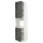 METOD high cab f oven w 2 doors/shelves, Width: 60.0 cmDepth: 61.6 cmHeight: 248.0 cmFrame depth: 60.0 cmFrame height: 240.0 cm