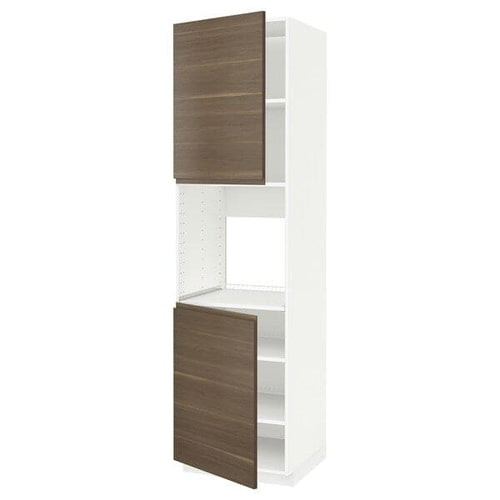 METOD - High oven cabinet, 2 doors/shelves , 60x60x220 cm