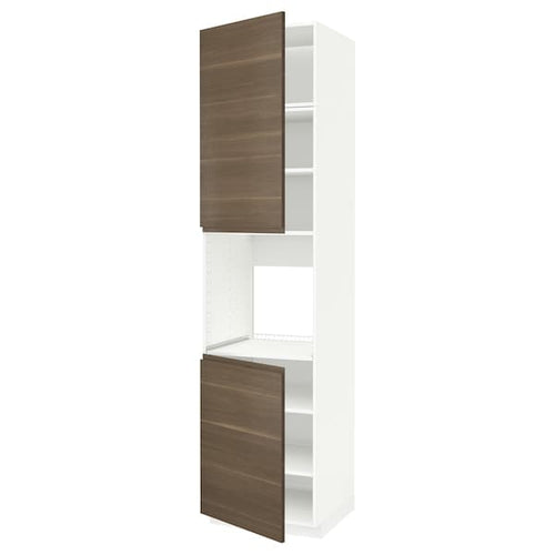METOD - High oven cabinet, 2 doors/shelves , 60x60x240 cm