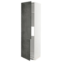 METOD - Tall refrigerator/freezer cabinet 2 doors, 60x60x220 cm - best price from Maltashopper.com 39415013