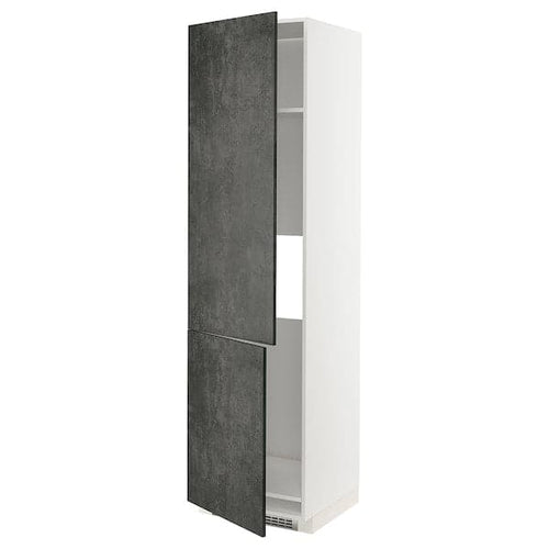 METOD - Tall refrigerator/freezer cabinet 2 doors, 60x60x220 cm