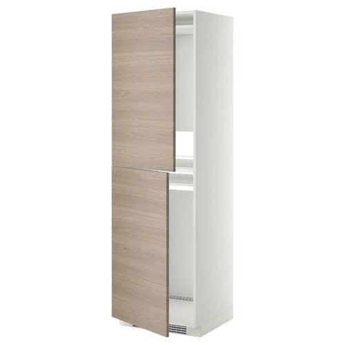 METOD - Tall cabinet for fridge/freezer, 60x60x200 cm