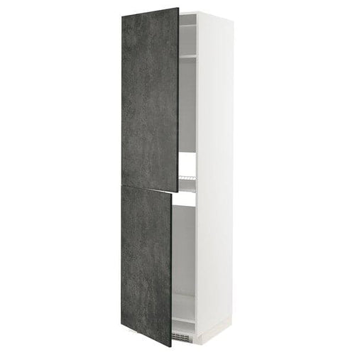 METOD - Tall cabinet for fridge/freezer, 60x60x220 cm