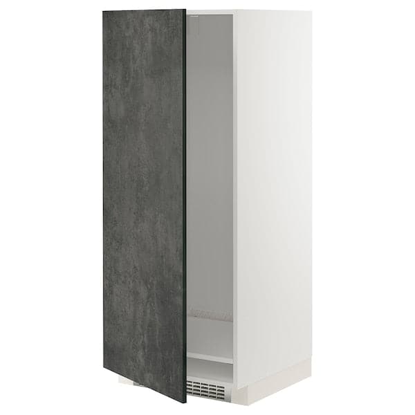 METOD - Tall cabinet for fridge/freezer, 60x60x140 cm - best price from Maltashopper.com 89415020