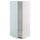 METOD high cabinet for fridge/freezer, white/Kallarp light grey-blue, 60.0x140.0x60.0 cm
