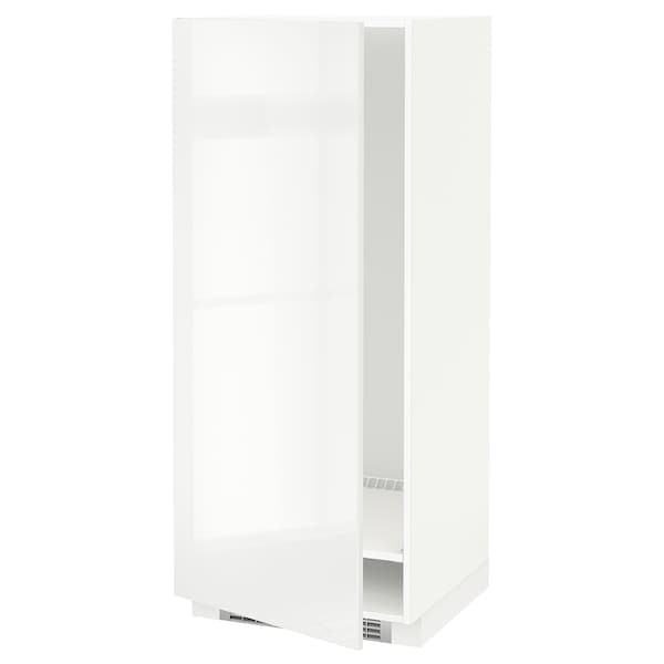 METOD - High cabinet for fridge/freezer, white/Ringhult white, 60x60x140 cm - best price from Maltashopper.com 59924801